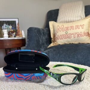 Liberty Sport Kids Rec Specs Morpheus green street art Goggles 510-17-125
CASE!